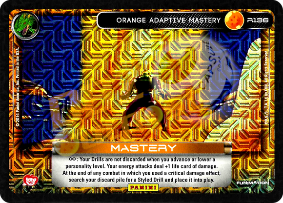 R136 Orange Adaptive Mastery Foil (Print 4)