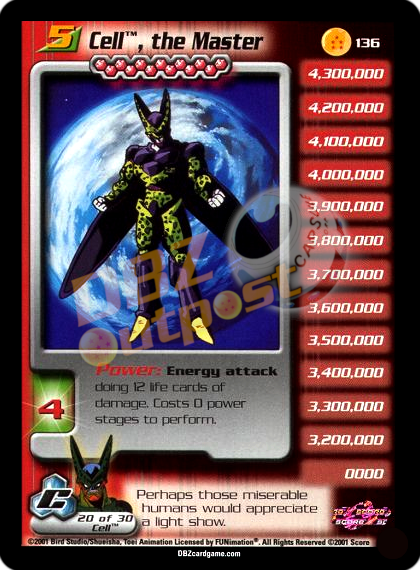 136 - Cell, the Master Unlimited Foil