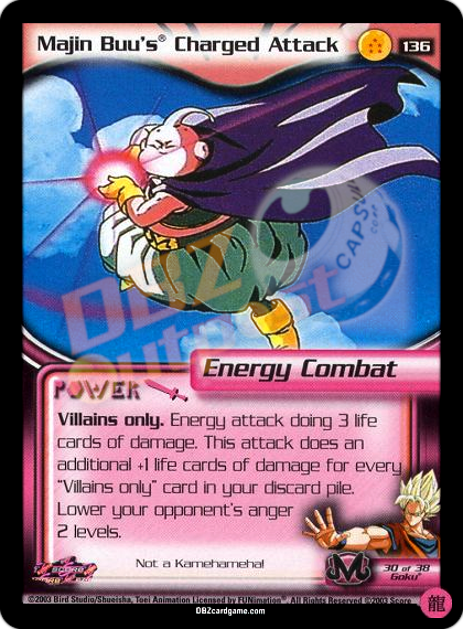 136 - Majin Buu's Charged Attack Limited