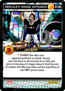 R136 Hercule's Grand Entrance Foil