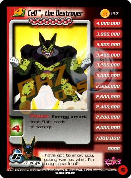 137 - Cell, the Destroyer Limited Foil
