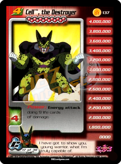 137 - Cell, the Destroyer Unlimited