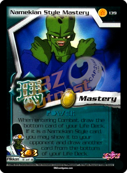 139 - Namekian Style Mastery Unlimited Foil