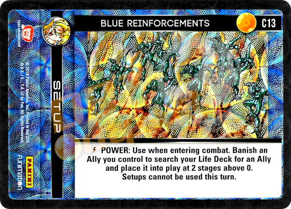 C13 Blue Reinforcements Foil