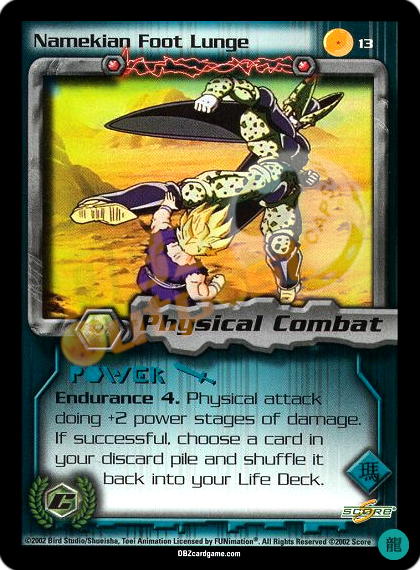13 - Namekian Foot Lunge Limited