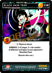 S140 Black Hair Trap Foil