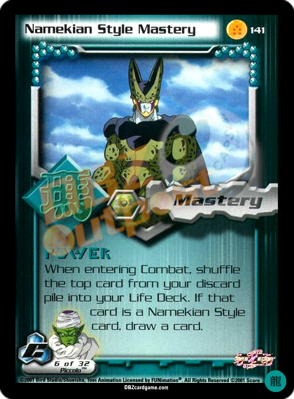 141 - Namekian Style Mastery Limited Foil