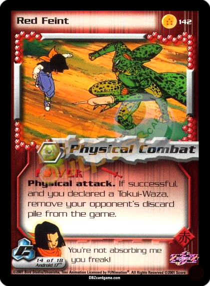 142 - Red Feint Unlimited