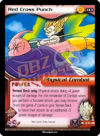 143 - Red Cross Punch Unlimited Foil