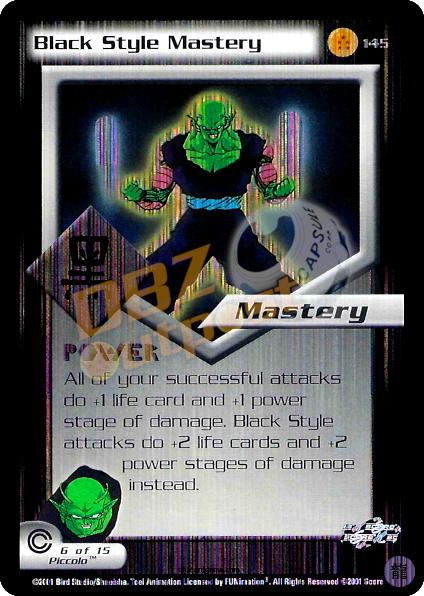 145 - Black Style Mastery Limited Foil