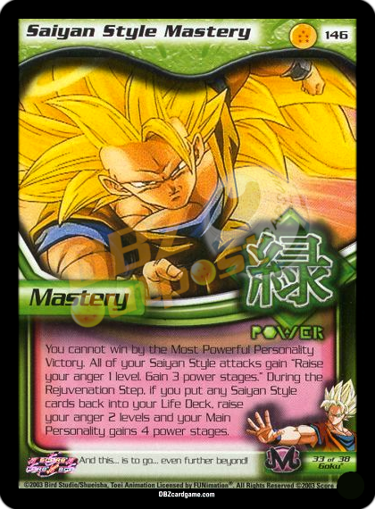 146 - Saiyan Style Mastery Unlimited Foil