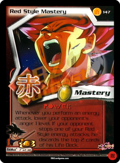 147 - Red Style Mastery Limited Foil