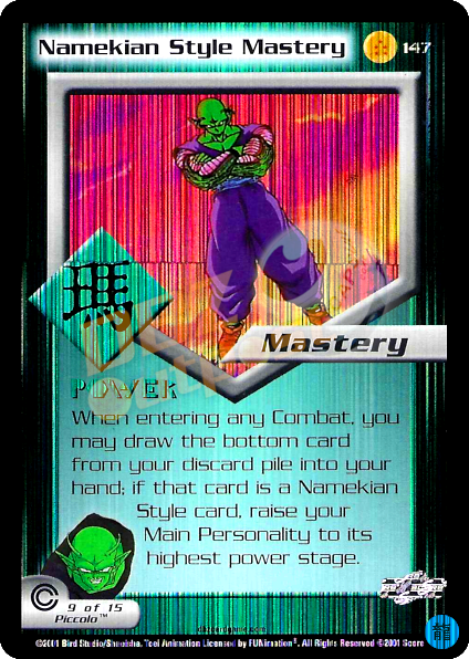 147 - Namekian Style Mastery Limited Foil