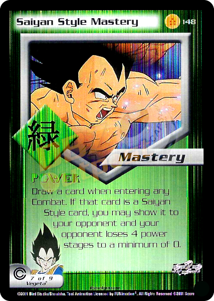148 - Saiyan Style Mastery Unlimited Foil