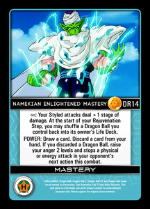 DR14  Namekian Enlightened Mastery