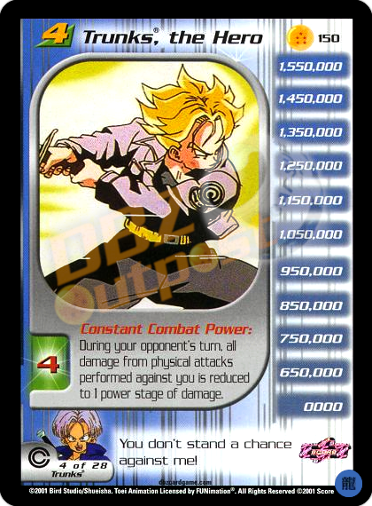 150 - Trunks, the Hero Limited