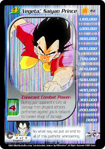 151 - Vegeta, Saiyan Prince Unlimited Foil