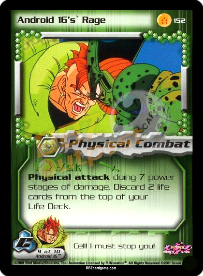 152 - Android 16's Rage Unlimited Foil