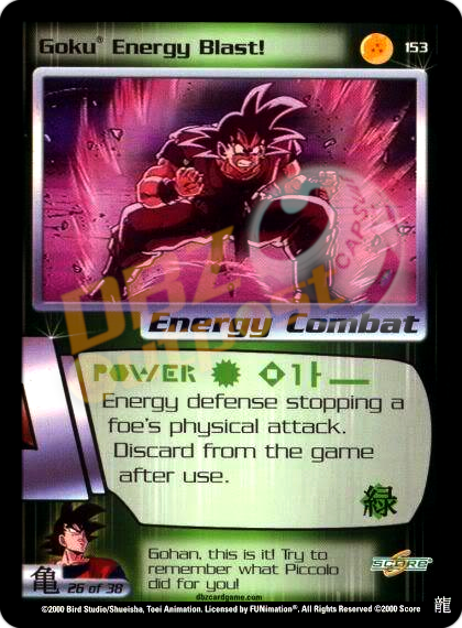 153 - Goku Energy Blast Limited