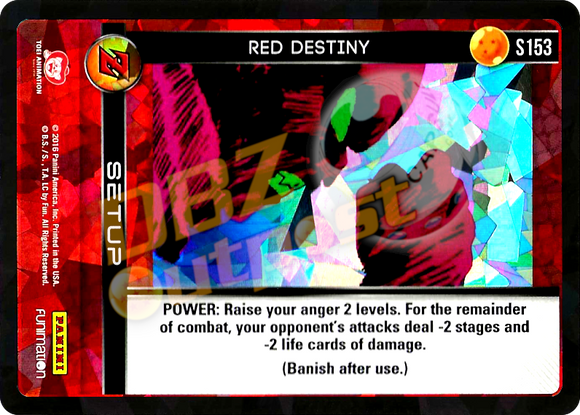 S153 Red Destiny Foil