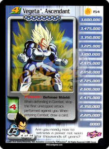 154 - Vegeta, Ascendant Unlimited Foil DBZ Outpost 154 - Vegeta, Ascendant Unlimited Foil DBZ Outpost