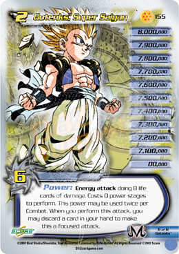 155 - Gotenks, Super Saiyan High-Tech Unlimited Foil DBZ Outpost 155 - Gotenks, Super Saiyan High-Tech Unlimited Foil DBZ Outpost