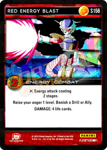 S156 Red Energy Blast Foil