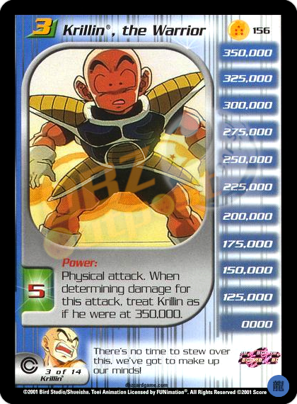 156 - Krillin, the Warrior Limited