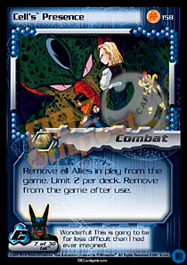 158 - Cell's Presence Limited Foil