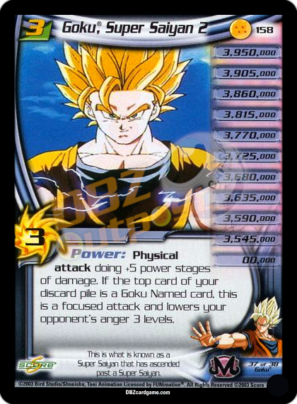158 - Goku, Super Saiyan 2 Unlimited