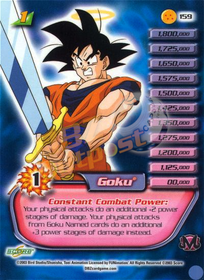159/60 - Goku Gate Fold High-Tech Unlimited Foil