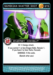 U15 Namekian Scatter Shot