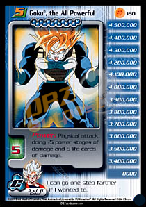 160 - Goku, the All Powerful Unlimited Foil
