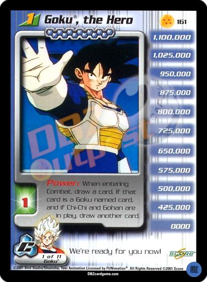 161 - Goku, the Hero Limited