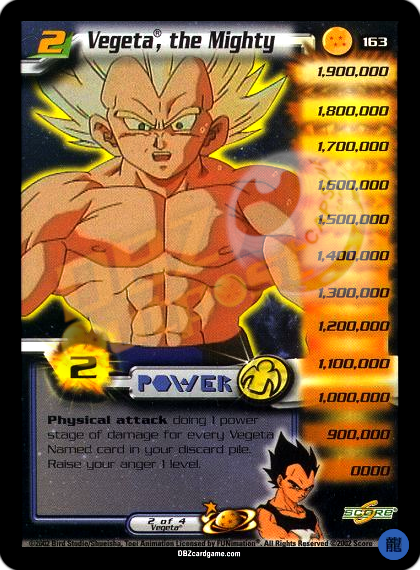 163 - Vegeta, the Mighty Limited