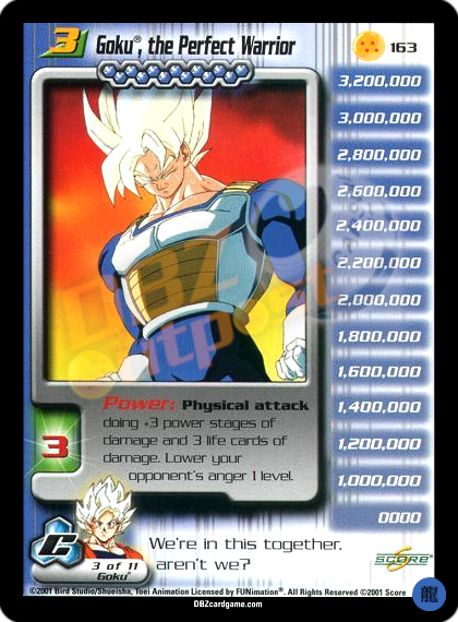 163 - Goku, the Perfect Warrior Limited