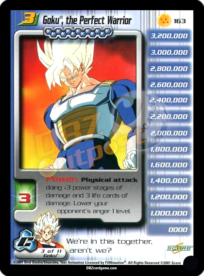 163 - Goku, the Perfect Warrior Unlimited
