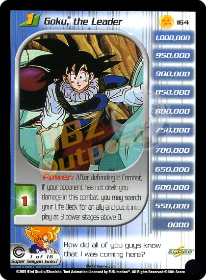 164 - Goku, the Leader Unlimited