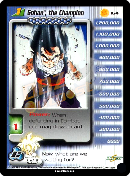 164 - Gohan, the Champion Unlimited
