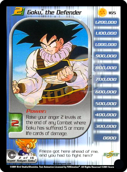 165 - Goku, the Defender Unlimited