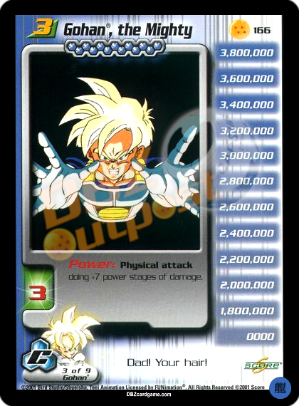 166 - Gohan, the Mighty Limited