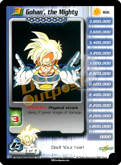 166 - Gohan, the Mighty Unlimited