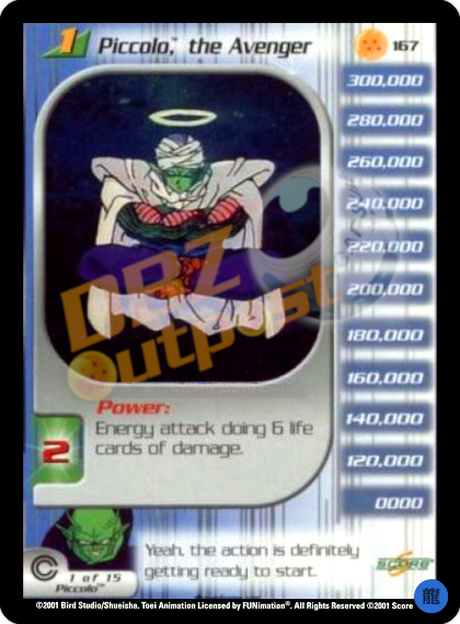 167 - Piccolo, the Avenger Limited