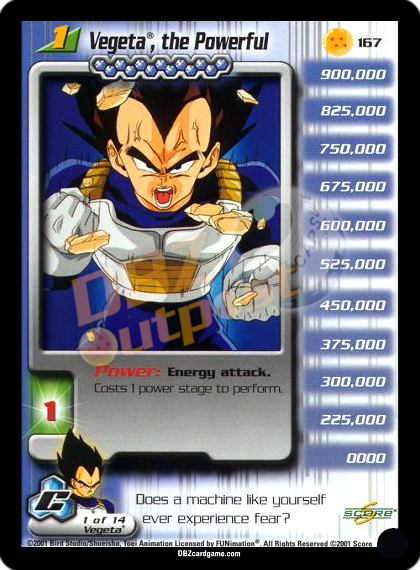 167 - Vegeta, the Powerful Unlimited
