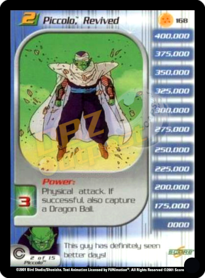 168 - Piccolo, Revived Unlimited