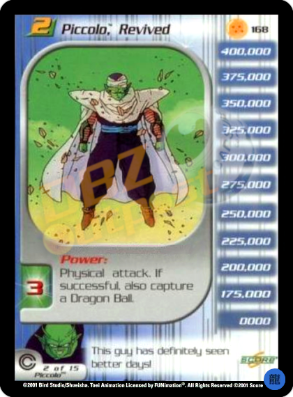 168 - Piccolo, Revived Limited