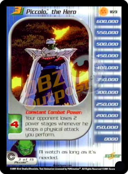 169 - Piccolo, the Hero Unlimited
