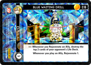C16 Blue Waiting Drill Foil
