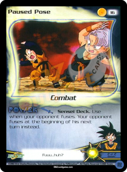 16 - Paused Pose Limited Foil