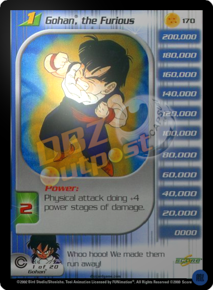 170 - Gohan, the Furious Foil (Reforged)